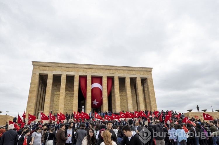 Anıtkabir'de 19 Mayıs kutlaması
