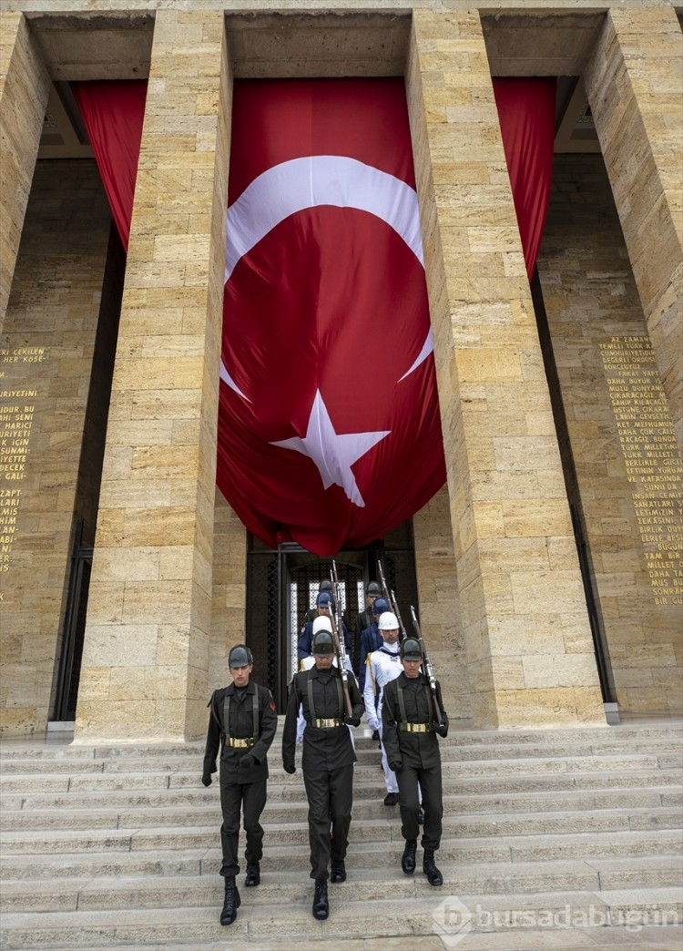Anıtkabir'de 19 Mayıs kutlaması
