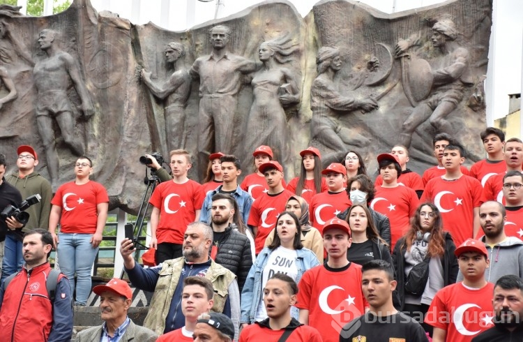 Bursa'da 19 Mayıs coşkusu