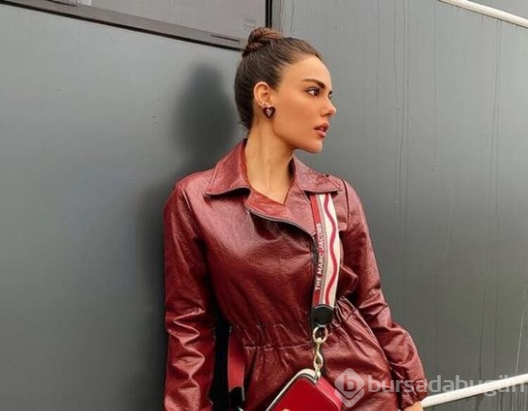 Özgü Kaya asansör pozuyla gündem oldu
