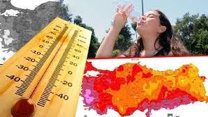 Sıcak hava uyarısı!