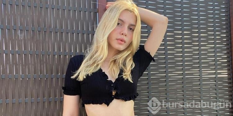 Aleyna Tilki sütyen yerine çanta taktı