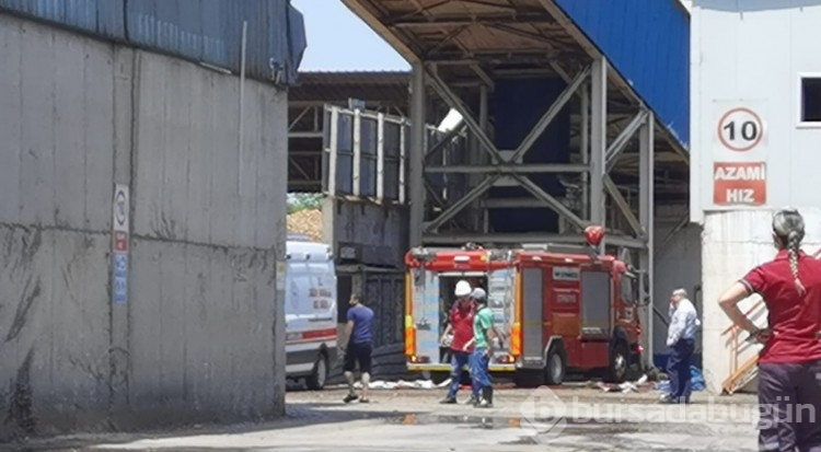 Bursa'da fabrikada patlama: 2 ölü