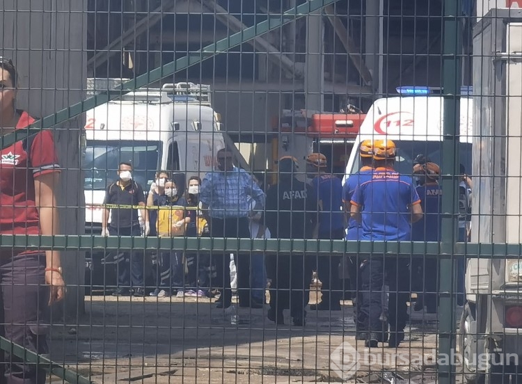 Bursa'da fabrikada patlama: 2 ölü