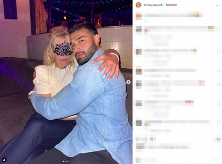 Britney Spears ve Sam Asghari evlendi!