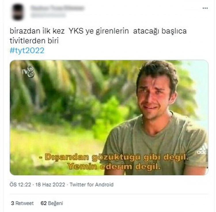 Öğrencilerin YKS yorumları okuyanları güldürdü

