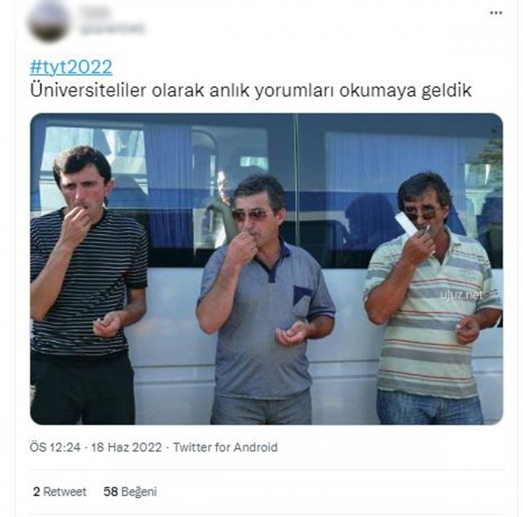 Öğrencilerin YKS yorumları okuyanları güldürdü

