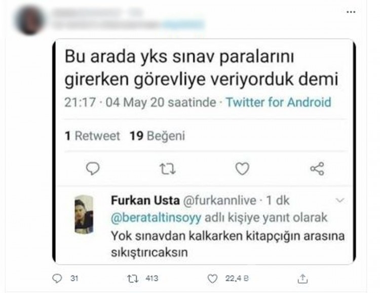 Öğrencilerin YKS yorumları okuyanları güldürdü
