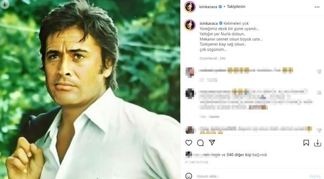 Cüneyt Arkın'ın ölümü sanat dünyasını yasa boğdu!