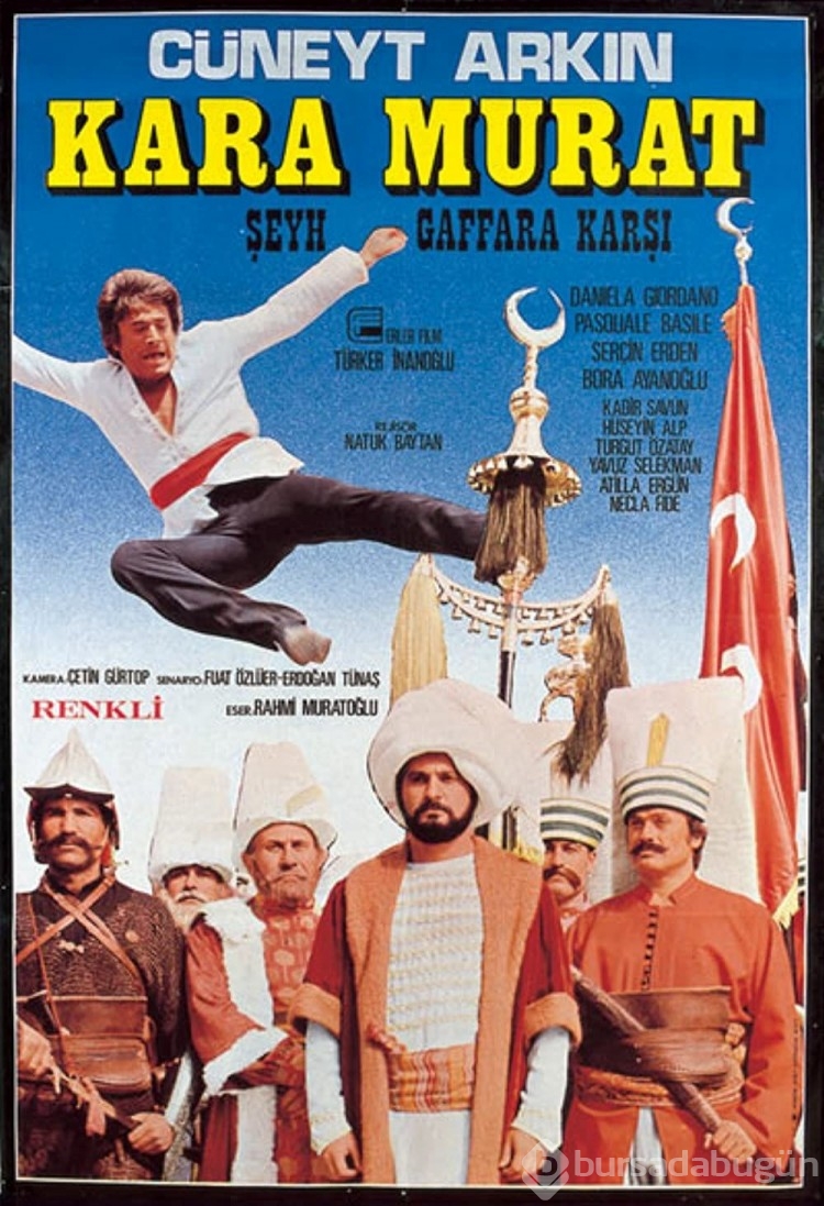Cüneyt Arkın'ın unutulmaz filmleri