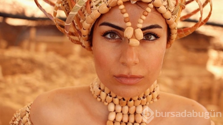 Göbeklitepe'de moda çekimi