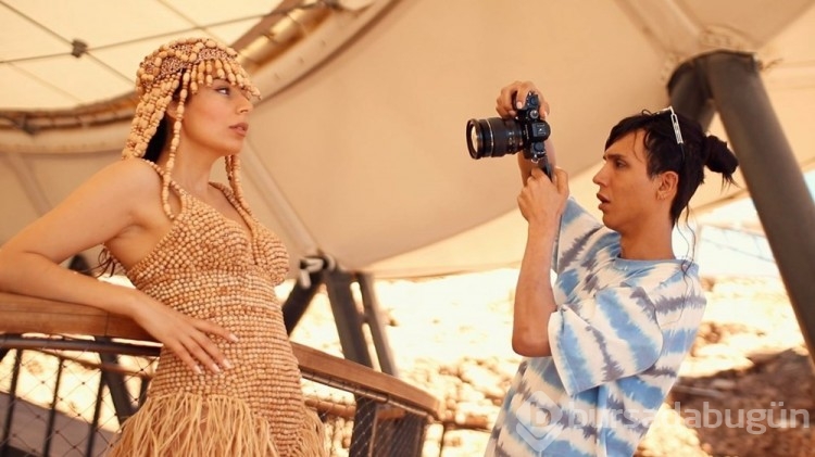 Göbeklitepe'de moda çekimi