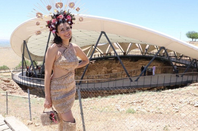 Göbeklitepe'de moda çekimi