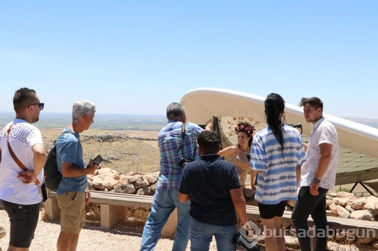Göbeklitepe'de moda çekimi