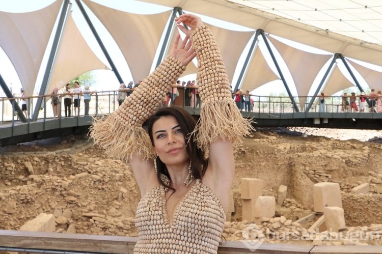 Göbeklitepe'de moda çekimi