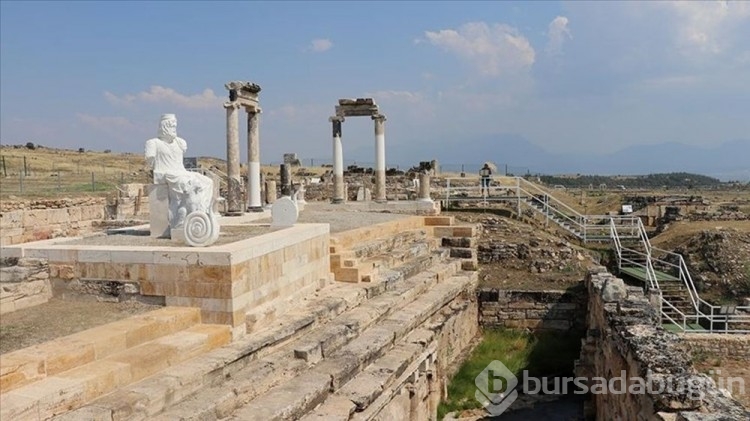 Pamukkale'deki 'Cehennem Kapısı' 1500 yıl sonra açıldı