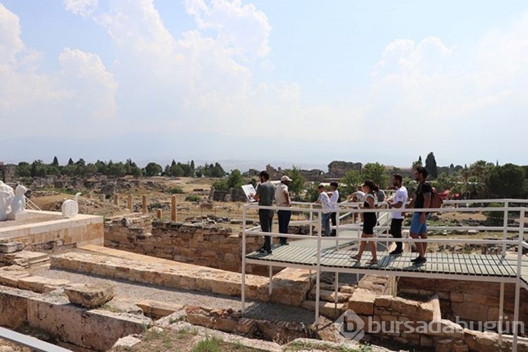 Pamukkale'deki 'Cehennem Kapısı' 1500 yıl sonra açıldı