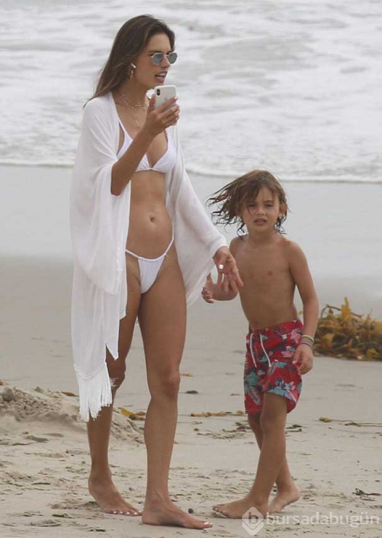 Herkes Marmaris'e onu görmeye gidiyor! Ünlü model Alessandra Ambrosio büyülüyor