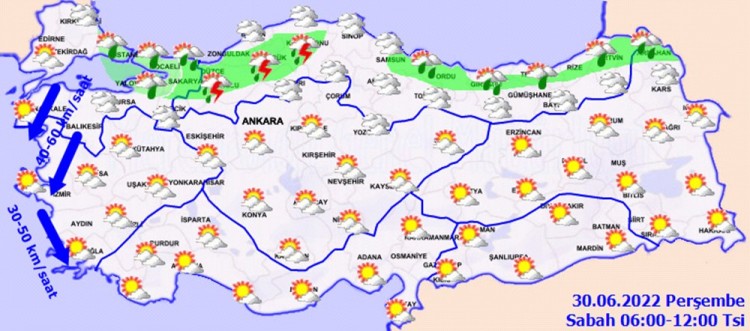 Yağışlı günler geride kalıyor! 