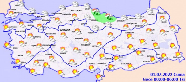 Yağışlı günler geride kalıyor! 