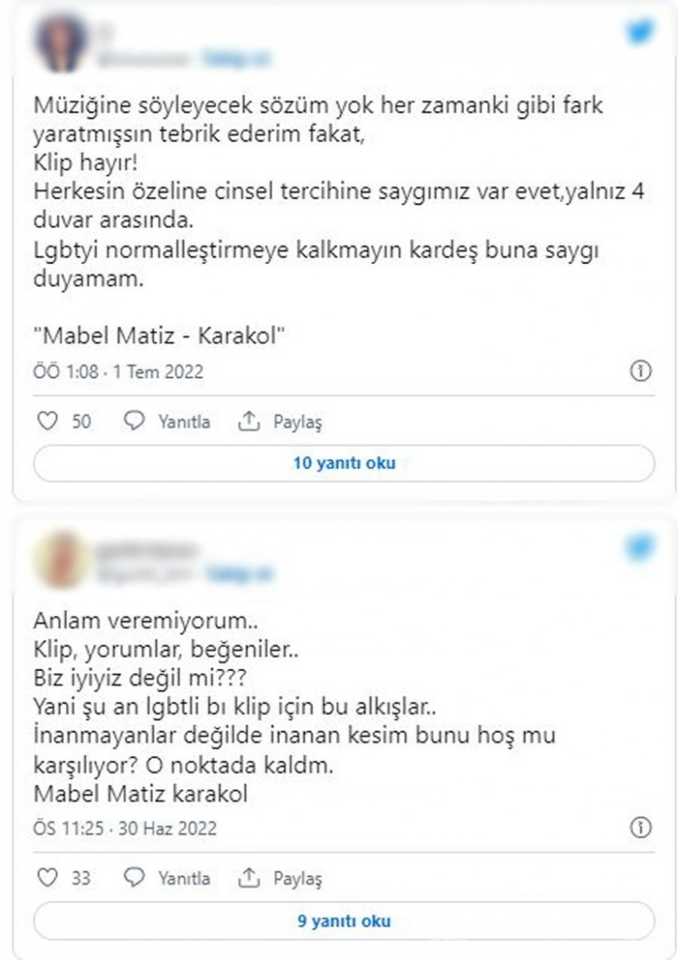 Mabel Matiz medyayı ikiye böldü