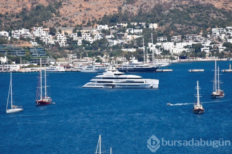 Bodrum mega yatları ağırlıyor