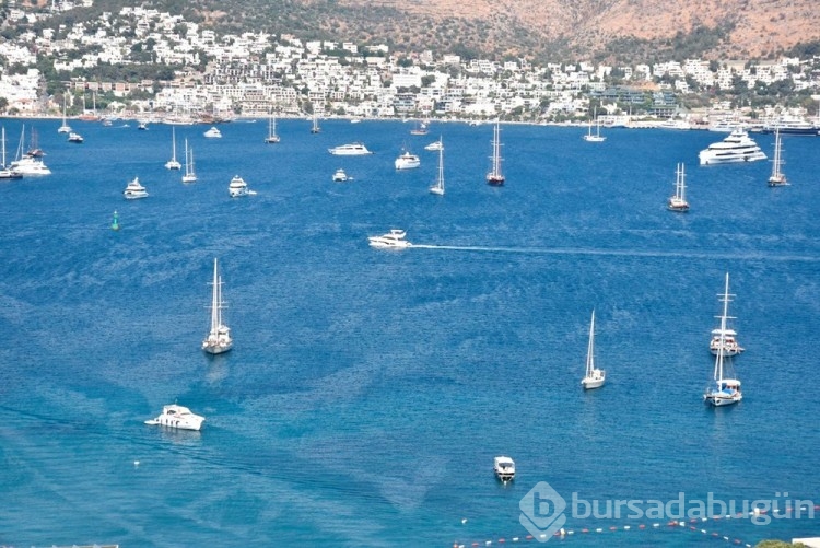 Bodrum mega yatları ağırlıyor