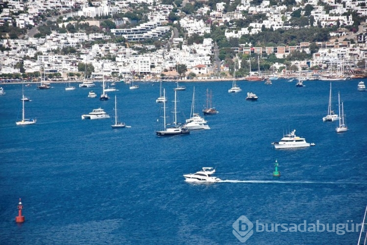 Bodrum mega yatları ağırlıyor