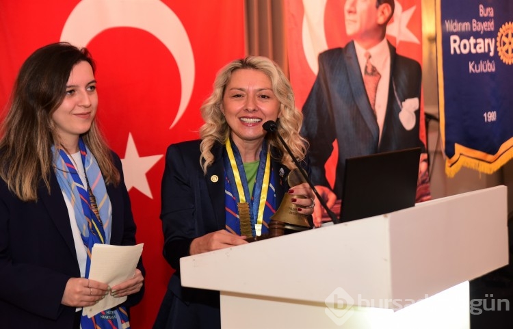 Yıldırım Bayezid Rotary'de devir teslim heyecanı