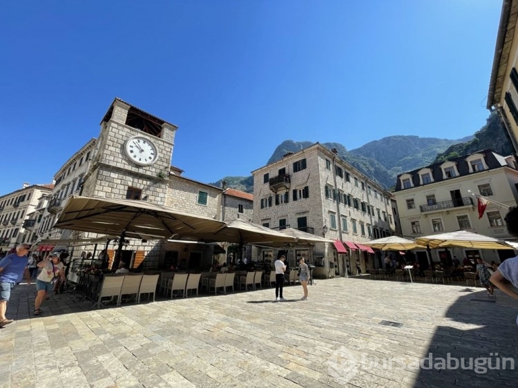 UNESCO Dünya Mirası Listesi'nde yer alan Karadağ'ın Kotor kenti