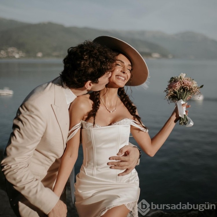 Ebru Şahin ile Cedi Osman'ın nikahından kareler