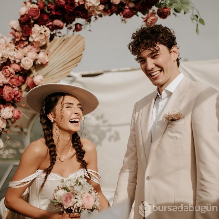 Ebru Şahin ile Cedi Osman'ın nikahından kareler