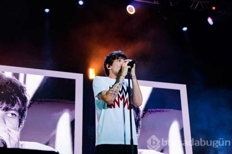 Louis Tomlinson İstanbul'u salladı