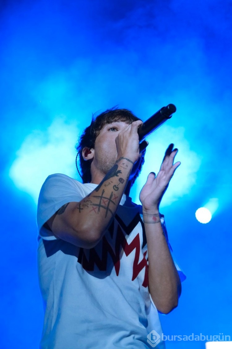 Louis Tomlinson İstanbul'u salladı