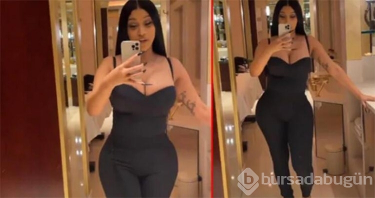 Cardi B. yine sosyal medyada gündem oldu