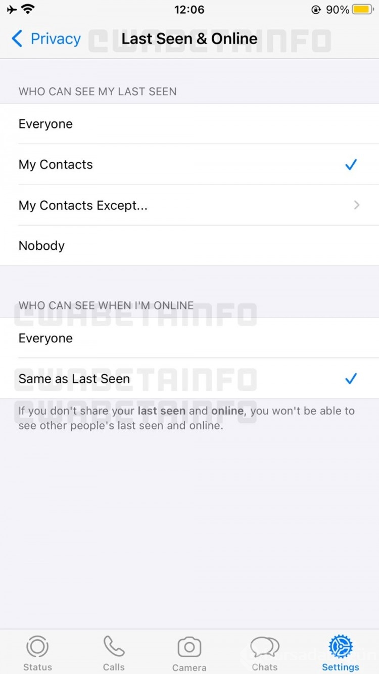 WhatsApp'tan yeni özellik: Çevrimdışı olma imkanı