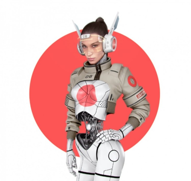 Bella Hadid robota dönüştü
