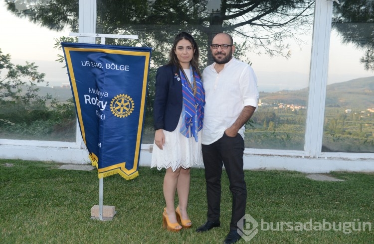 Mudanya Rotary'de devir teslim heyecanı