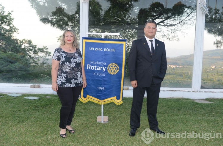 Mudanya Rotary'de devir teslim heyecanı