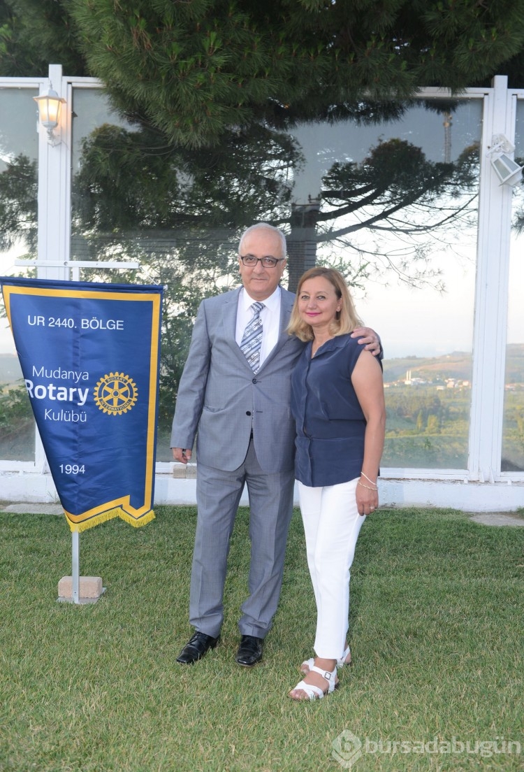 Mudanya Rotary'de devir teslim heyecanı