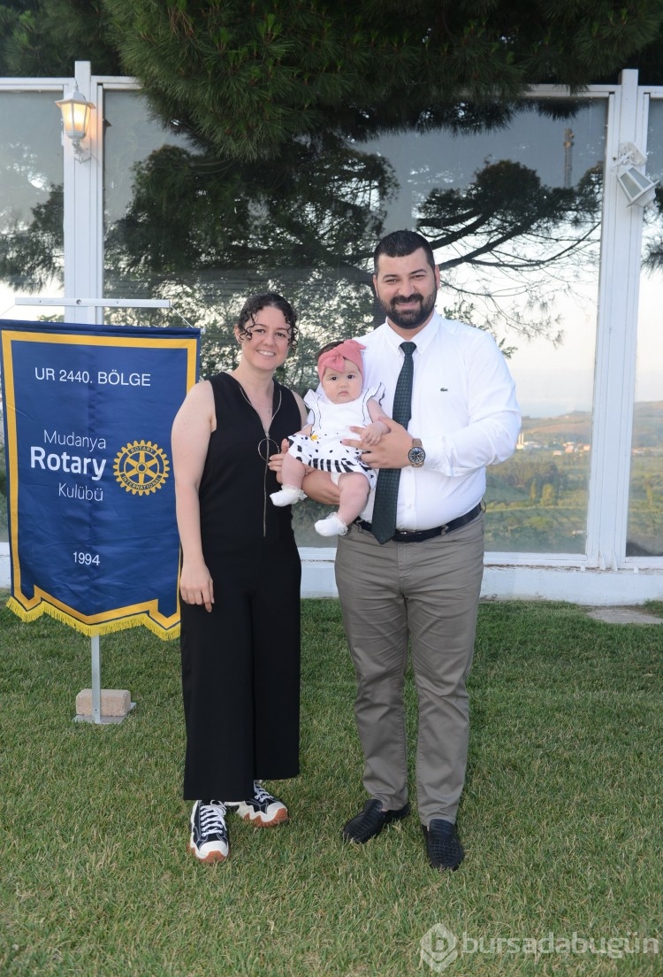 Mudanya Rotary'de devir teslim heyecanı