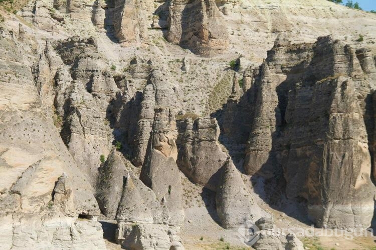 Peri Bacaları değil 'Gelin Kayalıkları'