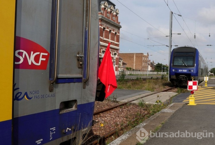 Fransa'da demir yolu çalışanları grevde