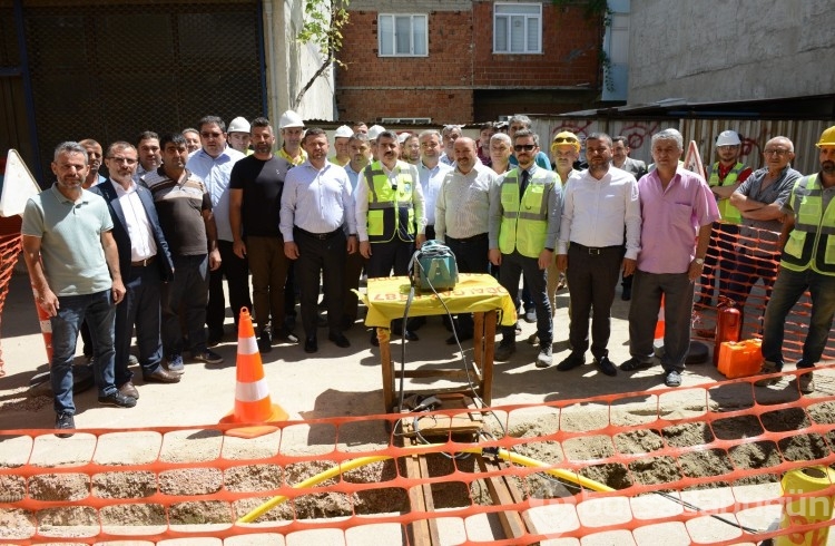 Bursa yıldırım'da doğalgaz sorunu tarih oluyor