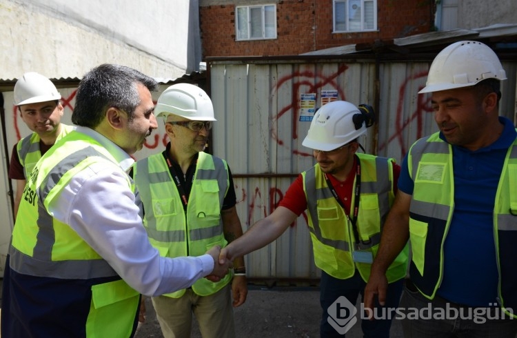 Bursa yıldırım'da doğalgaz sorunu tarih oluyor