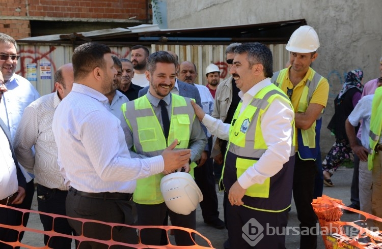 Bursa yıldırım'da doğalgaz sorunu tarih oluyor