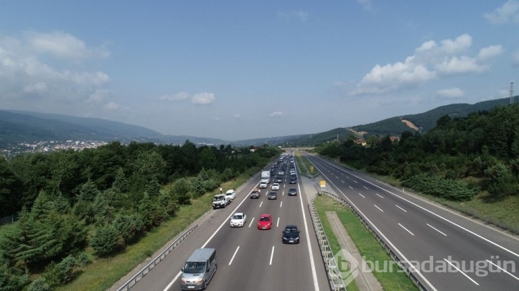 Bolu Dağı'nda bayram kuyruğu
