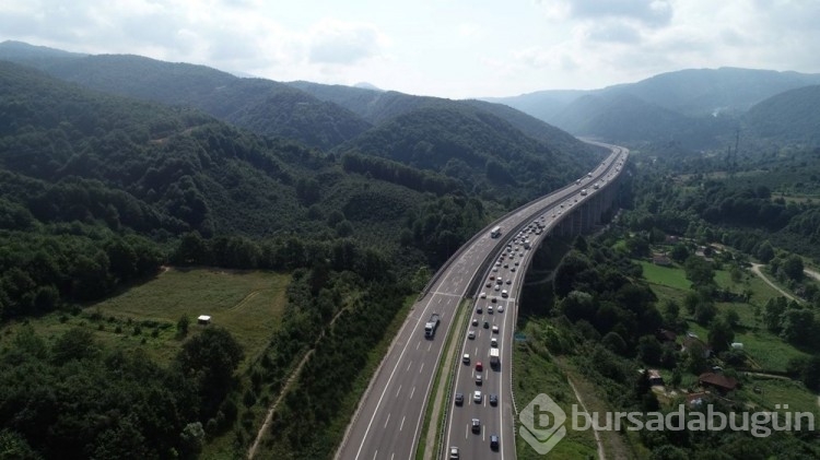 Bolu Dağı'nda bayram kuyruğu
