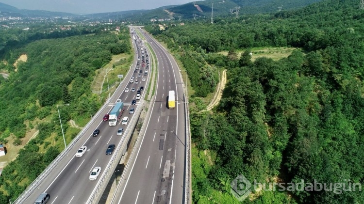 Bolu Dağı'nda bayram kuyruğu