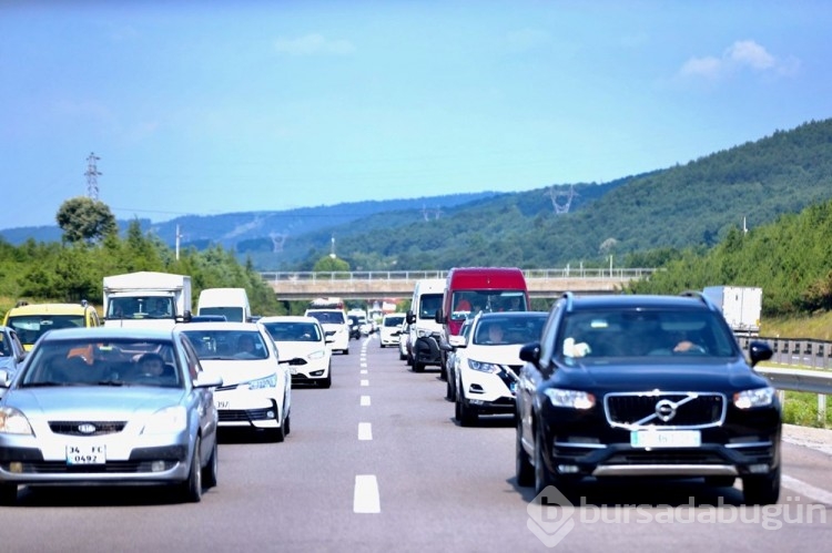 Bolu Dağı'nda bayram kuyruğu
